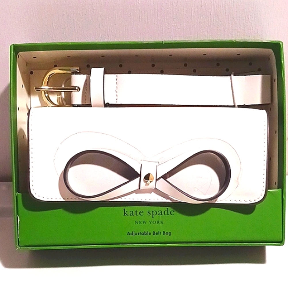 Kate Spade ♠️ New York Genuine Leather Adjustable Crossbody/Belt Bag  ⚜️♠️⚜️